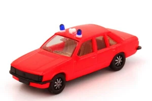 1:87 Opel Rekord E Fire Department Day-Glo Red 2 Warning Lights - Herpa 4054/2 - Picture 1 of 2