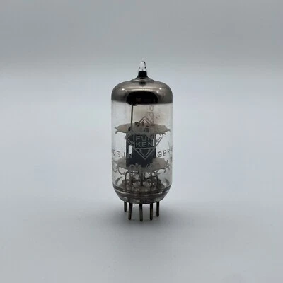 Telefunken ECC81 = 12AT7 Röhre geprüft- near NOS Zweifach Triode Tube - Bild 1 von 4