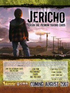 INKWORKS - JERICHO SEASON 1 ONE PREMIERE SELL SHEET & PROMO CARDS J1-PI 