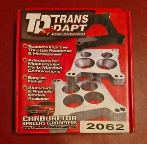 Trans-Dapt Performance #2062 Carburetor Adapters - Picture 1 of 3
