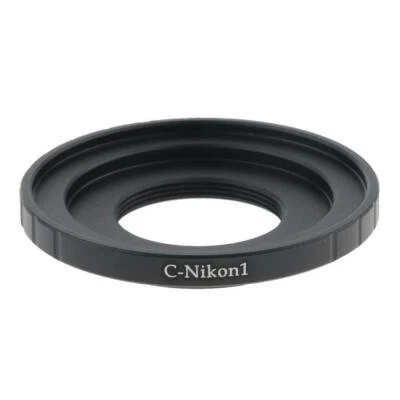Aluminium Alloy Lens Mount Adapter Converter for C-Mount Lens to for for Nikon 1 - Image 1 of 4