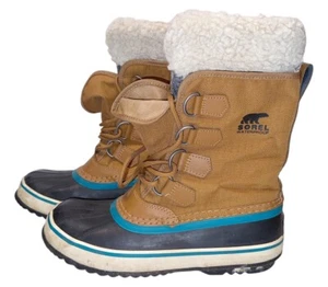 SOREL W’S WINTER CARNIVAL SNOW SHOE BOOT WATERPROOF US 6.5 - Picture 1 of 6