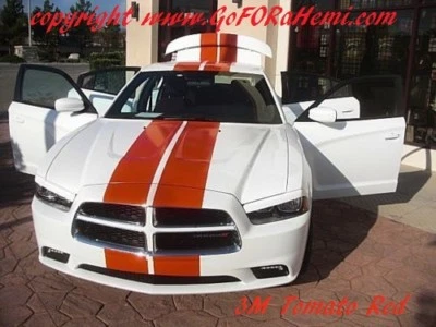 Adesivo gráfico de vinil 36 pés para Dodge Charger 11 12 13 14 listras de corrida 10 polegadas - Imagem 1 de 4