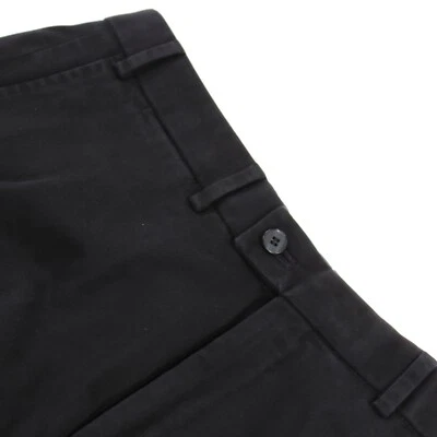 Hiltl NWT Chinos / Casual Pants Size 34 US Dayne Solid Blue Cotton Blend - Image 1 of 4