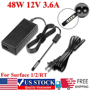 For Microsoft Surface Pro 1&2 1512 1516 RT Charger 12V 3.6A Power Supply Adapter - Picture 1 of 18