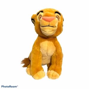 Vintage Disney Store Plush Simba Authentic Original 14” Stuffed Animal Lion - Picture 1 of 10