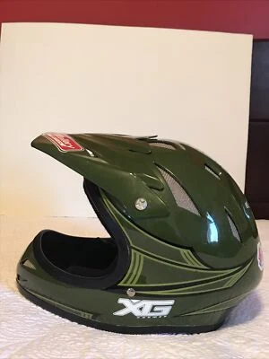 Capacete de Moto Bell Youth - Motocross Dirtbike Offroad Youth P/M Verde - Imagem 1 de 4