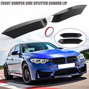 Juego de 1 divisor lateral para BMW F80 M3 F82 F83 M4 2015-2020 labio de pato - Imagen 1 de 10