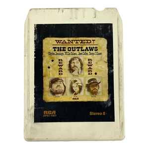 1976 Wanted The Outlaws 8-Track Cartridge Tape Compilation Album - Picture 1 of 3