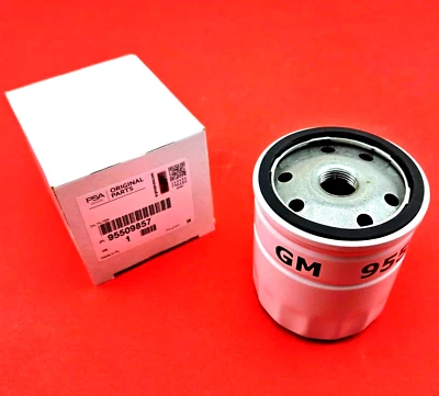 Genuine Opel Oil Filter Astra, Vectra, Corsa, Zafira, Frontera, Signum - 95509857 - Image 1 of 4