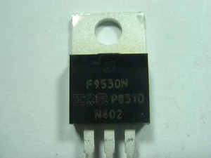 IRF9530 Transistor PFET 10A 14A 100V 79W TO220 #21-5F3 - Bild 1 von 1