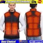 Mens Electric Heated Vest Dual Control 11 Areas Heated for Winter (XL/2XL/3XL)