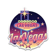 Collectible Decals Viva Las Vegas Vibe Vinyl Sticker Vegas Decal laptop