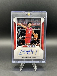 2024 PANINI HOOPS #GS-WJB JULES BERNARD GREAT SIGNIFICANCE AUTO - Picture 1 of 3