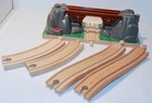 orig. BRIO 33391 Einsturzbrücke Collapsing Bridge Brücke Schienen Holzeisenbahn