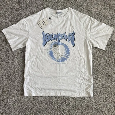 Aelfric Eden White Graphic Design T Shirt Brand New With Tag Size L - Image 1 of 4