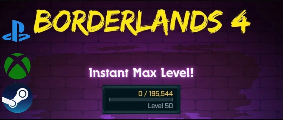 Borderlands 4 (BL4) ✨INSTANT Max Level 50 ✨ PS Xbox PC Switch - Image 1 of 1