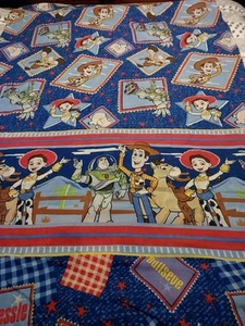 Vintage Disney TOY STORY SINGLE QUILT COVER ONLY / RARE GRAPHICS / GOOD PRICE - Picture 1 of 10