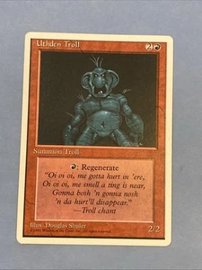 Magic the Gathering MTG Uthden Troll (228) Fourth Edition NM - Picture 1 of 4