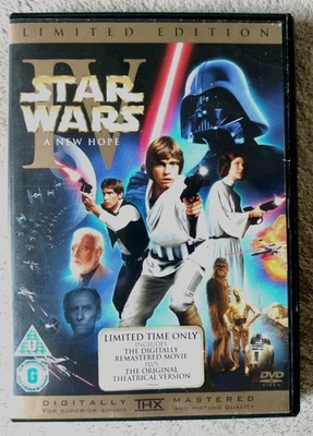 Star Wars New Hope DVD💖1977 Rare Original Theatrical Version & Special Edition - Image 1 of 4