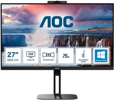 AOC Q27V5CW/BK Monitor 68,6 cm (27 Zoll) - Bild 1 von 4