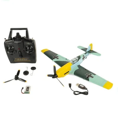 Volantex Messerschmitt Me Bf 109 RTF RC Model Plane w/Gyro EPP Ready-To-Fly - Image 1 of 4