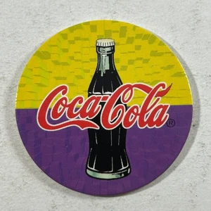 Coca Cola POG #36 Glass Bottle - Coke Caps 1995 POGs Collect-a-Card Advertising - Picture 1 of 2