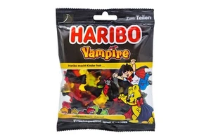 5x bags Haribo Vampires licorice candy 🍬 TRACKED SHIPPING ✈ - Picture 1 of 2