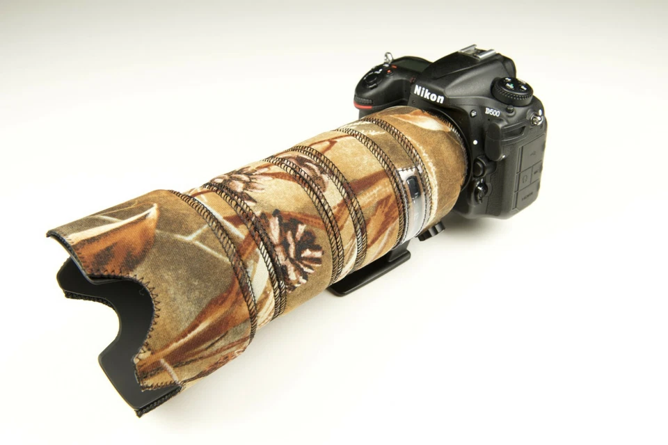 OUTDOOR PHOTOGRAPHY GEAR Nikon 70 200mm f2.8 E Afs Fl VR Neopren Objektivdeckel Schutz Premium Range