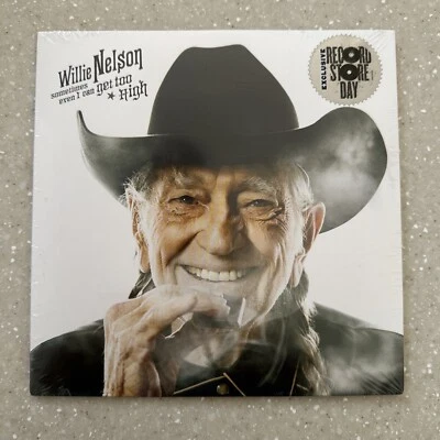 Willie Nelson Sometimes Even I Can Get Too High 7"  RSD 2019 Jamey Johnson - Image 1 of 3
