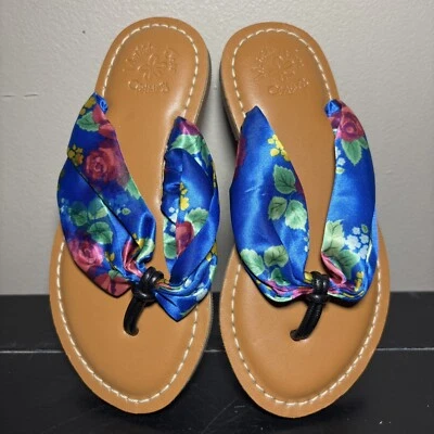NWOT Matilda Jane Sandals Size 11 Flip Flops Shoes Toddler Girls "The Seashore" - Image 1 of 4