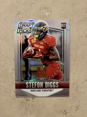 2015 Panini Prizm Collegiate Draft Picks - Silver Prizm #243 Stefon Diggs (RC) - Image 1 of 2