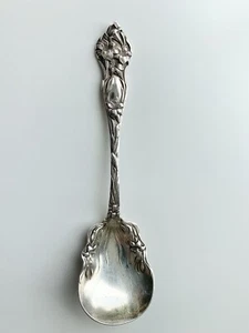 Antique Sterling Watson 1902 Lily Jelly Spoon 5 1/2 inch - Picture 1 of 11