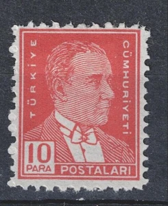 Turkey Famous Leader President Kemal Atatürk rare stamp 1940 MLH A-1 - Picture 1 of 1