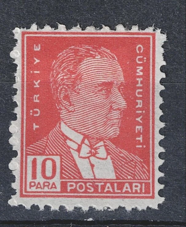 Turkey Famous Leader President Kemal Atatürk rare stamp 1940 MLH A-1 - Image 1 of 1