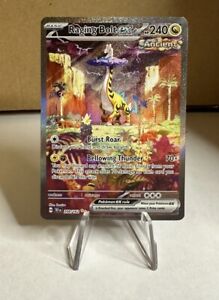 Pokemon TCG Raging Bolt EX SIR 208/162 M-NM Temporal Forces. PACK FRESH