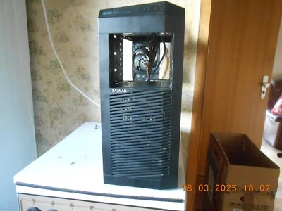 PC Gehäuse Zalman Z5 Plus Midi Tower Farbe Schwarz mit Seiten Fenster - Bild 1 von 4