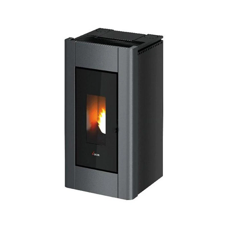 Stufa a pellet prince3 11kw Cadel Ventilata Titanium per 98mq - Immagine 1 di 1