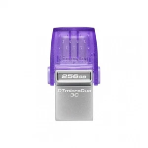 Kingston Flash 256Gb USB3.2 Datatraveler Microduo3C - Zdjęcie 1 z 3