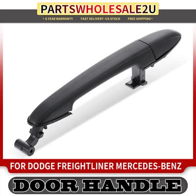 Front Passenger Black Exterior Door Handle for Dodge Mercedes-Benz Sprinter 2500 - Image 1 of 4