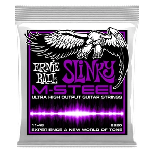 Ernie Ball Power Slinky M-Steel 11-48 Electric Guitar Strings 2920  - Picture 1 of 1