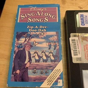 Disneys Sing Along Songs - Song of the South: Zip-A-Dee-Doo-Dah (VHS, 1993) - Picture 1 of 4