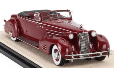 wonderful modelcar 1/43 CADILLAC 452D V16 VICTORIA CONVERTIBLE 1934  - open roof - Image 1 of 4