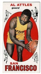 1969-70 Topps Basketball #24 Al Attles - San Francisco Warriors - Bild 1 von 2