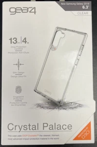 Gear4 Crystal Palace D30 Custodia Protettiva per Samsung Note10 - Custodia Trasparente 6,3 pollici - Foto 1 di 5