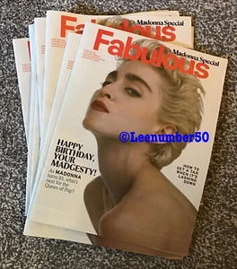FABULOUS MAGAZINE- MADONNA COVER FEATURE AT 65 6/8/23 New - Picture 1 of 1