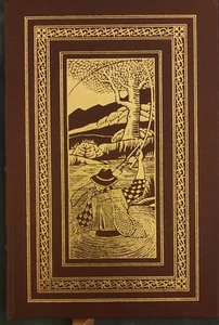 Signed Bright Rivers Nick Lyons Easton Press Vtg Leather Bound Fishing Book 1995 - Picture 1 of 4