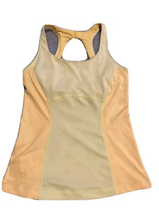 Lululemon Yellow Run Sleeveless Tank Top - 6 US / 10 AUS - Imagen 1 de 6