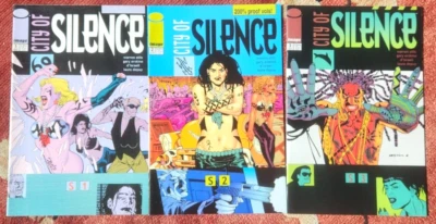 City of Silence # 1-3 Complete 2000 series in High Grade. Warren Ellis. - Image 1 of 2