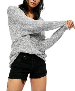 Free People Women's Bright Lights Sweater (Obsidian Glass, X-Small) - Imagen 1 de 7